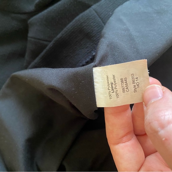 Structured Two-Tier Black Madewell Dress - Picture 2 of 5